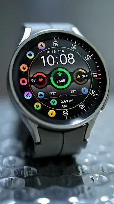Colorful Small Round ZKinWatch screenshot 4