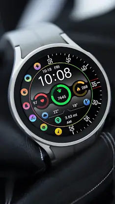 Colorful Small Round ZKinWatch screenshot 1