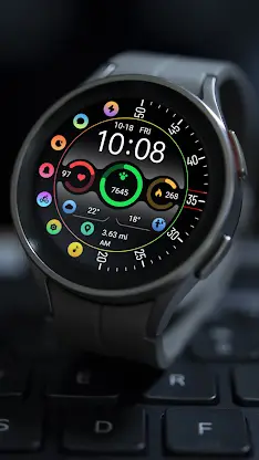 Colorful Small Round ZKinWatch screenshot 5