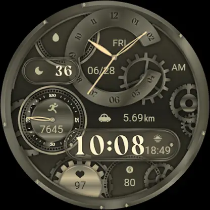 Copper Machinery For Wear OS screenshot 8