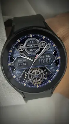 Dark Blue ZKin Watch screenshot 4