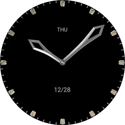 Dark Blue ZKin Watch screenshot 8