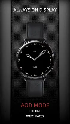Dark Blue ZKin Watch screenshot 3