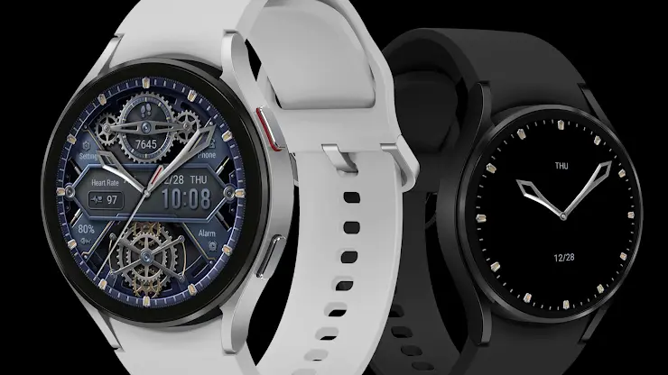 Dark Blue ZKin Watch screenshot 1