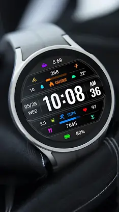 Dark Multifunctional ZKinWatch screenshot 2
