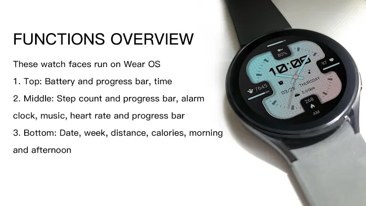 Dawn LCD For Wear OS screenshot 1