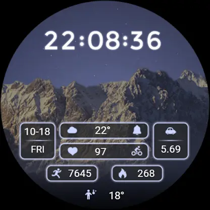 ZKin Watch Day Night Scenery screenshot 6