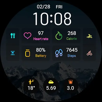 ZKin Watch Face Day and Night screenshot 8
