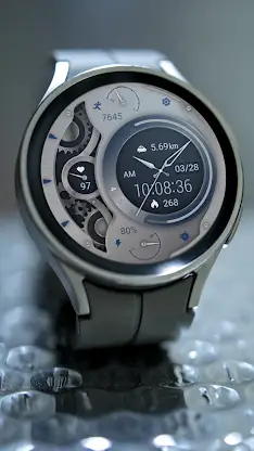 Deepsea Gray ZKin Watch screenshot 4