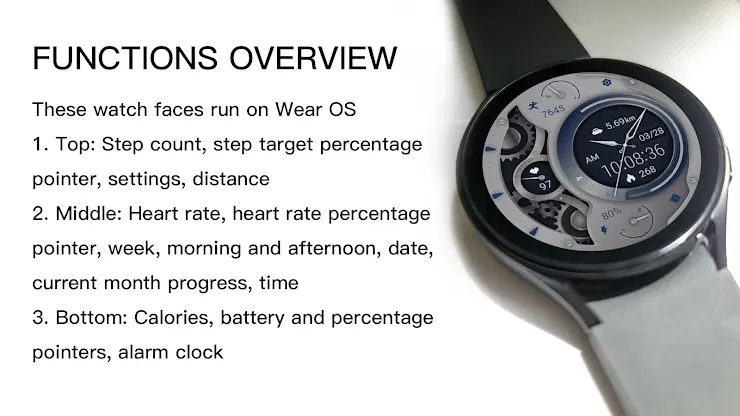 Deepsea Gray ZKin Watch screenshot 1