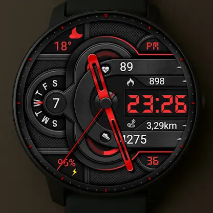 Hybrid Catit Watch Face screenshot 2