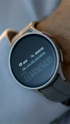 Digital clock screenshot 2