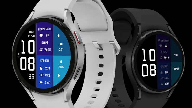 Digital Color Block For WearOS screenshot 5