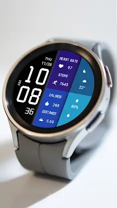 Digital Color Block For WearOS screenshot 6