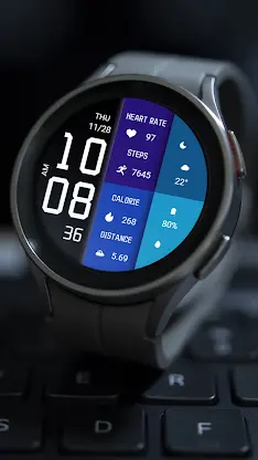 Digital Color Block For WearOS screenshot 7