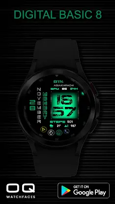 Digital Basic 8 Wear OS 5+ screenshot 4