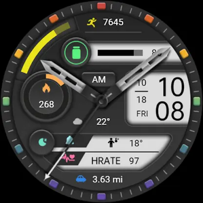 Dim Seven Colors ZKin Watch screenshot 5