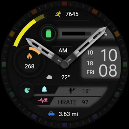 Dim Seven Colors ZKin Watch screenshot 7