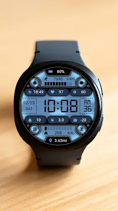 Dot Shaped Clock ZKin Watch screenshot 8