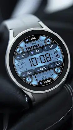 Dot Shaped Clock ZKin Watch screenshot 6