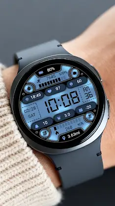 Dot Shaped Clock ZKin Watch screenshot 7
