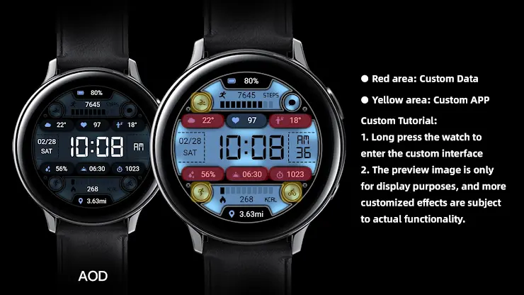 Dot Shaped Clock ZKin Watch screenshot 4