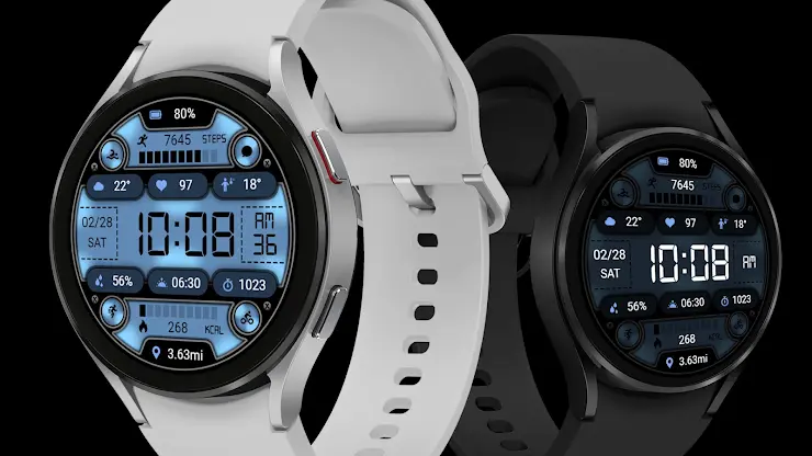 Dot Shaped Clock ZKin Watch screenshot 3