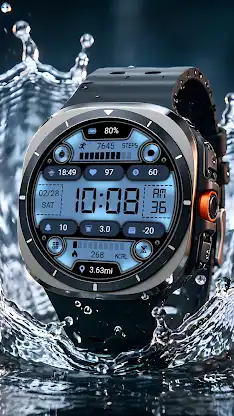 Dot Shaped Clock ZKin Watch screenshot 5