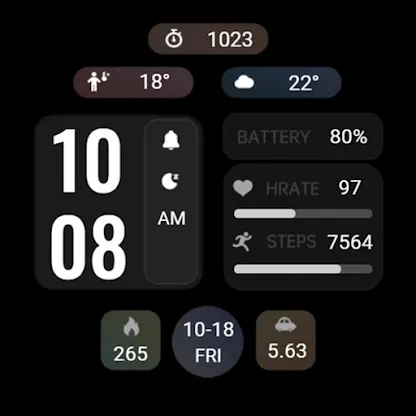 ZKinWatch Dream Blue Component screenshot 8