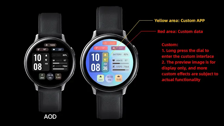 ZKinWatch Dream Blue Component screenshot 1