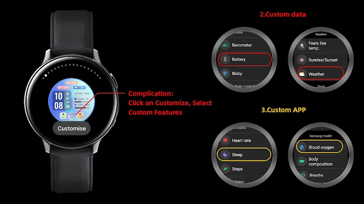 ZKinWatch Dream Blue Component screenshot 2