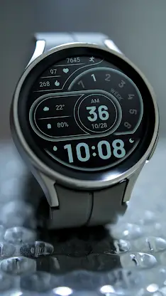 Dreamy Micro Blue ZKin Watch screenshot 4