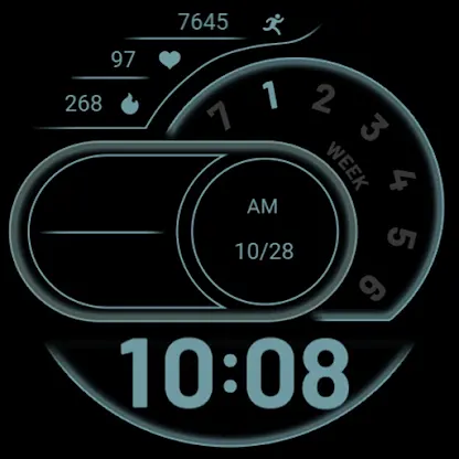Dreamy Micro Blue ZKin Watch screenshot 7