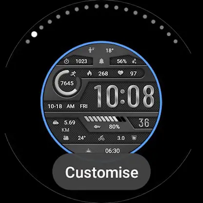 Elegant Gray Metal ZKin Watch screenshot 8