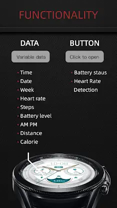 Emerald Quartz For Wear OS screenshot 3