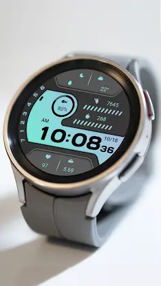 Fading Blue For Wear OS screenshot 5