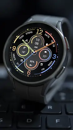 Flat Components For Wear OS screenshot 8