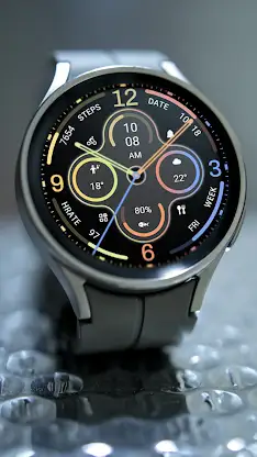 Flat Components For Wear OS screenshot 6