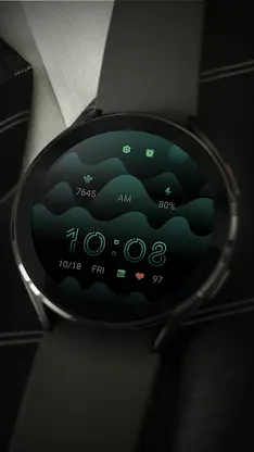 Flat Forest Green ZKin Watch screenshot 6