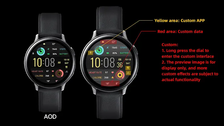 ZKin Watch Flat Gradient Color screenshot 2