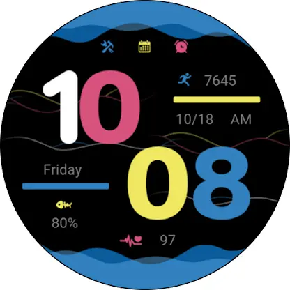 ZKin Watch Flat Waves screenshot 7