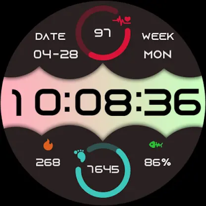Colorful sports ZKin Watch screenshot 8