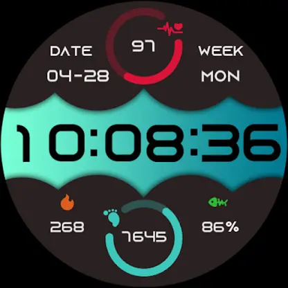 Colorful sports ZKin Watch screenshot 7