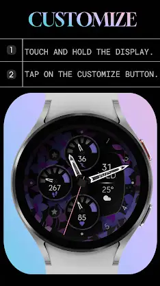 Flowers Analog Watch Face screenshot 7