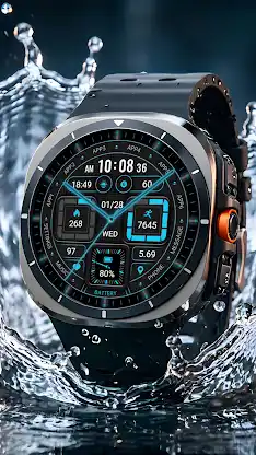 Fluorescence Clock ZKin Watch screenshot 5