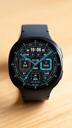 Fluorescence Clock ZKin Watch screenshot 7