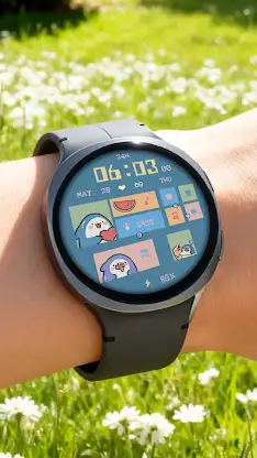 Funny Shark ZKin Watch Face screenshot 6