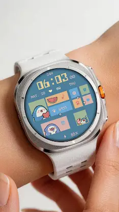 Funny Shark ZKin Watch Face screenshot 4