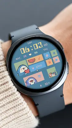 Funny Shark ZKin Watch Face screenshot 7