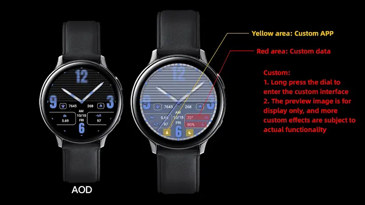 Fuzzy Grille For Wear OS screenshot 1